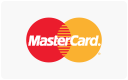 O logotipo da MasterCard apresenta dois círculos sobrepostos, um vermelho à esquerda e um amarelo à direita, com a palavra MasterCard em texto branco no centro.